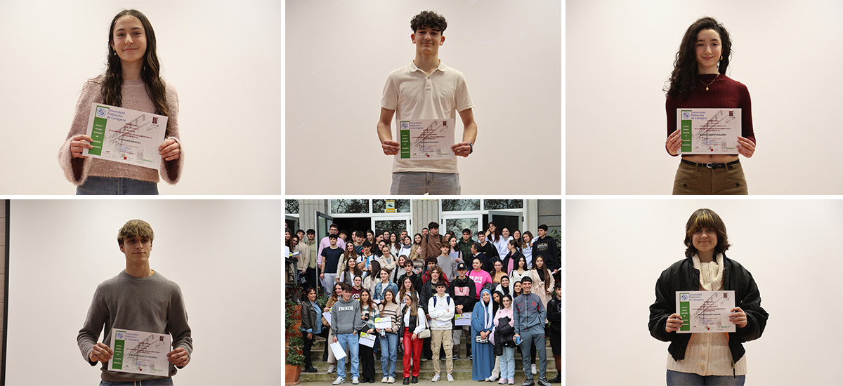 La alumna Eva Marín de Maristas de Cartagena consigue la nota más alta en las XII Olimpiadas de Agrónomos